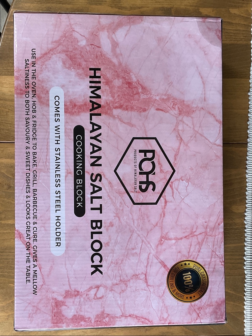 Himalayan Salt Block Cooking Block - Pink